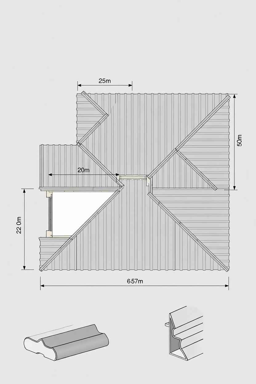 Полезная ширина листа профнастила